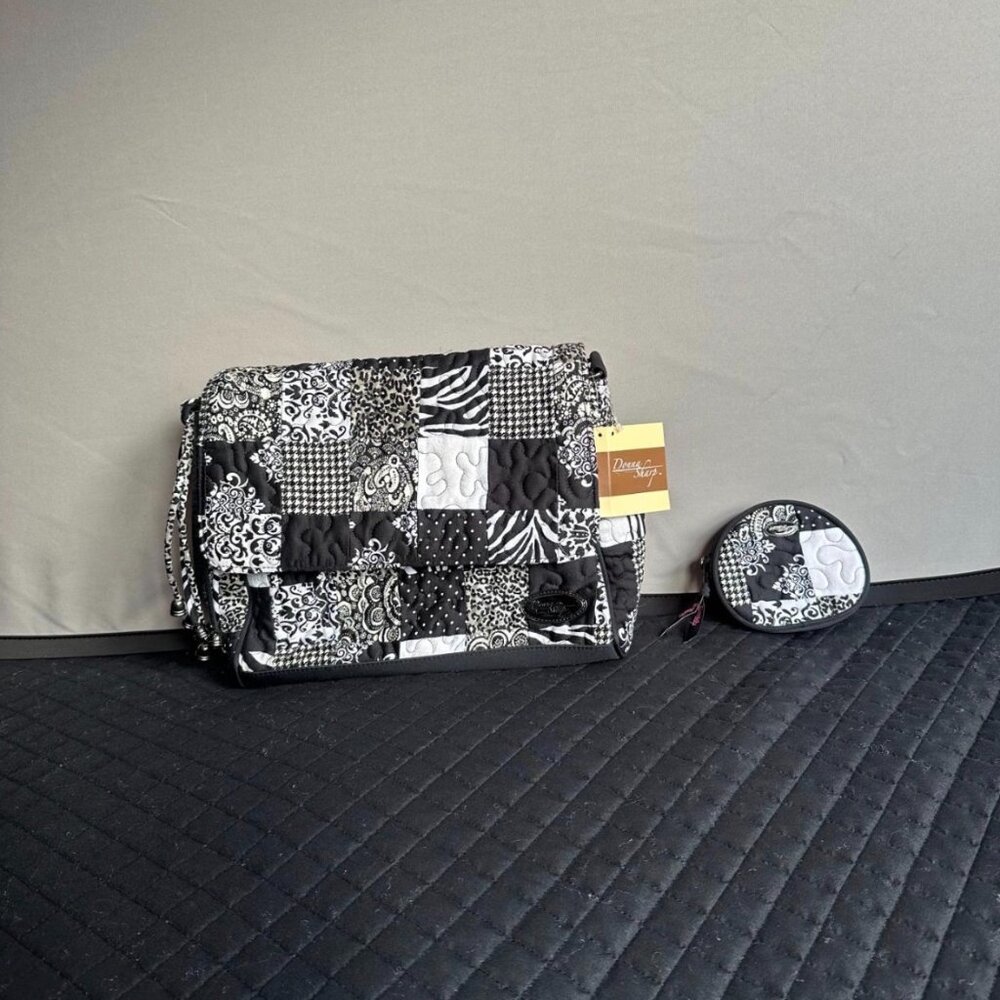 Donna Sharp Oxford Pauline Bag & Coin Pouch Set